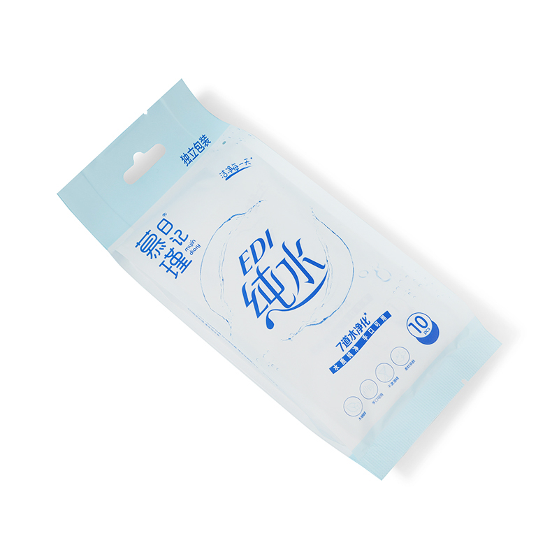 99% vand Hypoallergen Aqua Pure Sensitive Baby Wipes Single Wipe