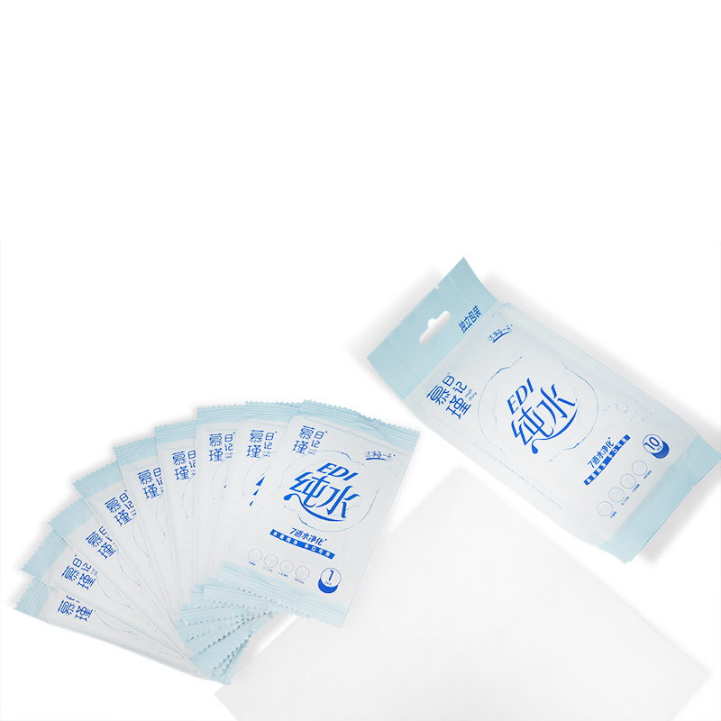 99% vand Hypoallergen Aqua Pure Sensitive Baby Wipes Single Wipe