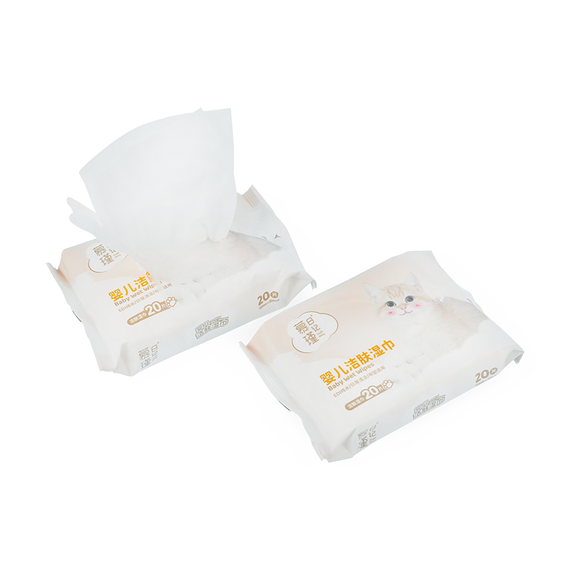 20 Wipes On-The-Go Mini Hypoallergenisk Rengøring Baby Wipes